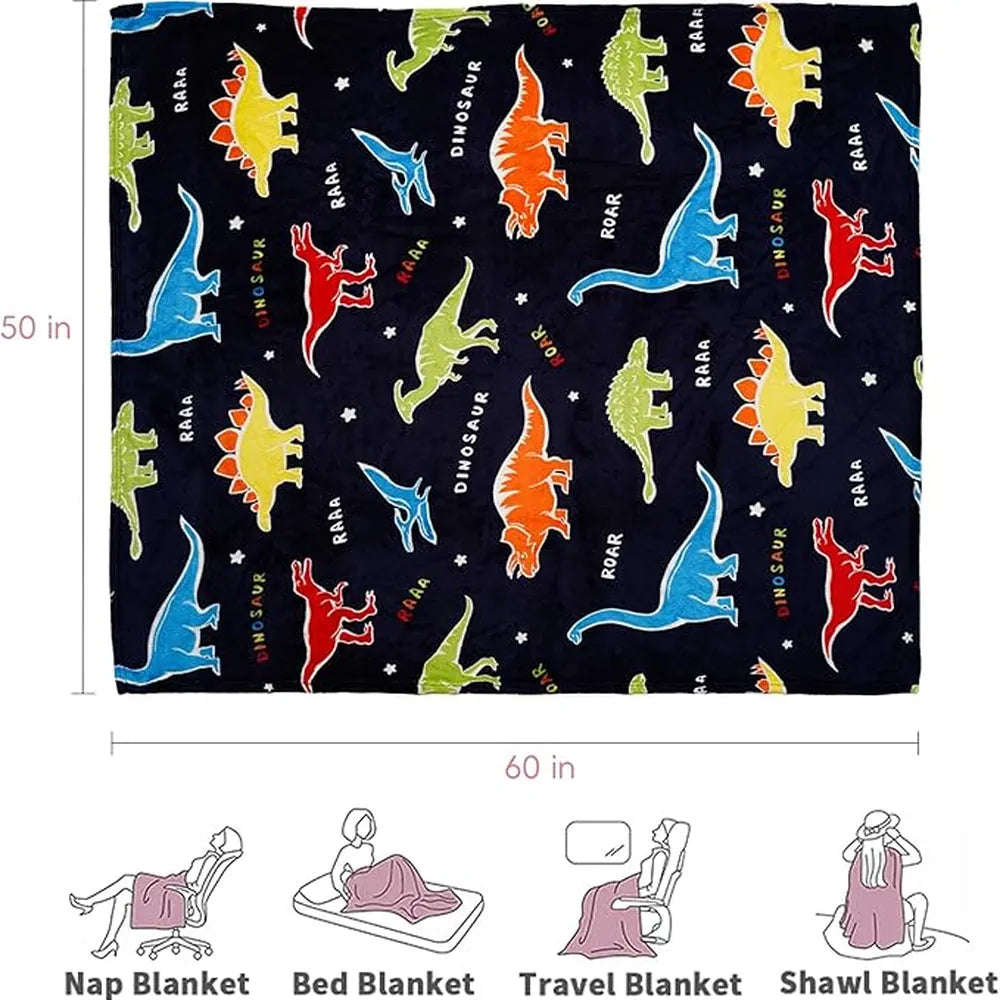Bunnikins Glow Dinosaur Nap Mat for Kids