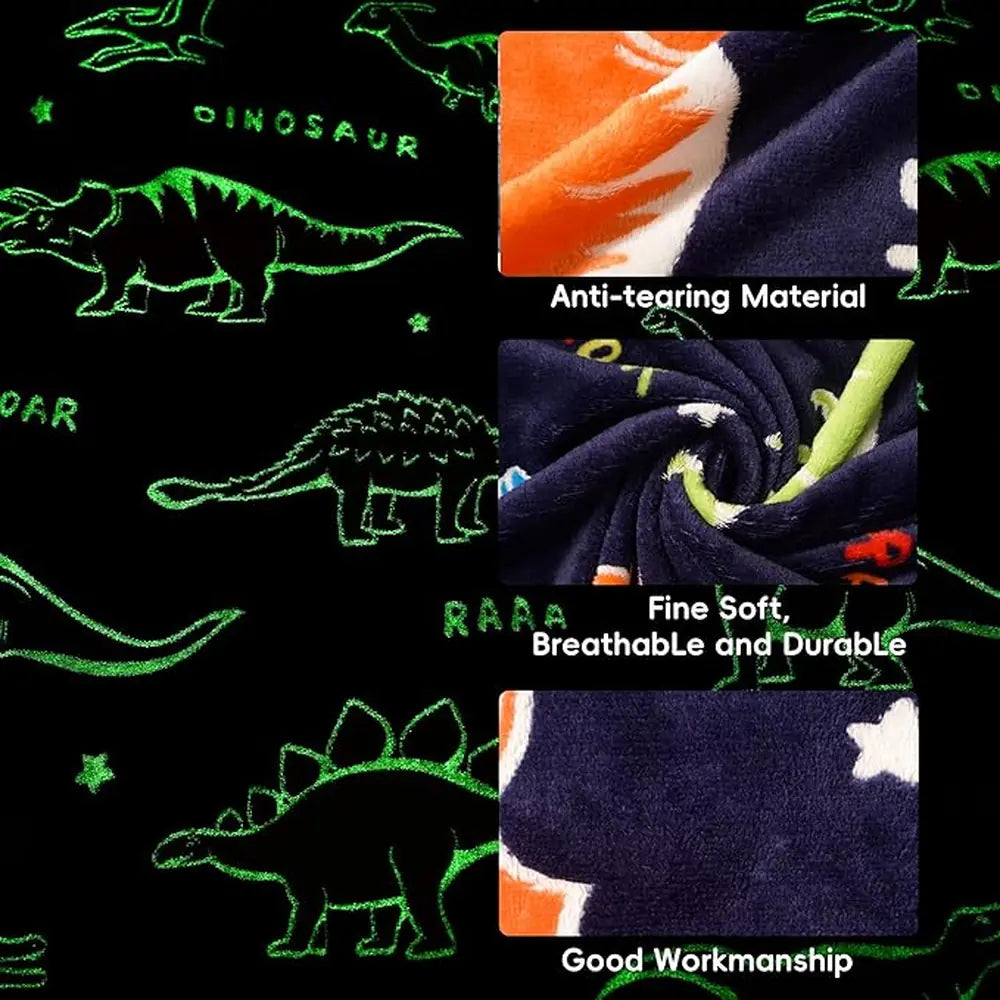 Bunnikins Glow Dinosaur Nap Mat for Kids