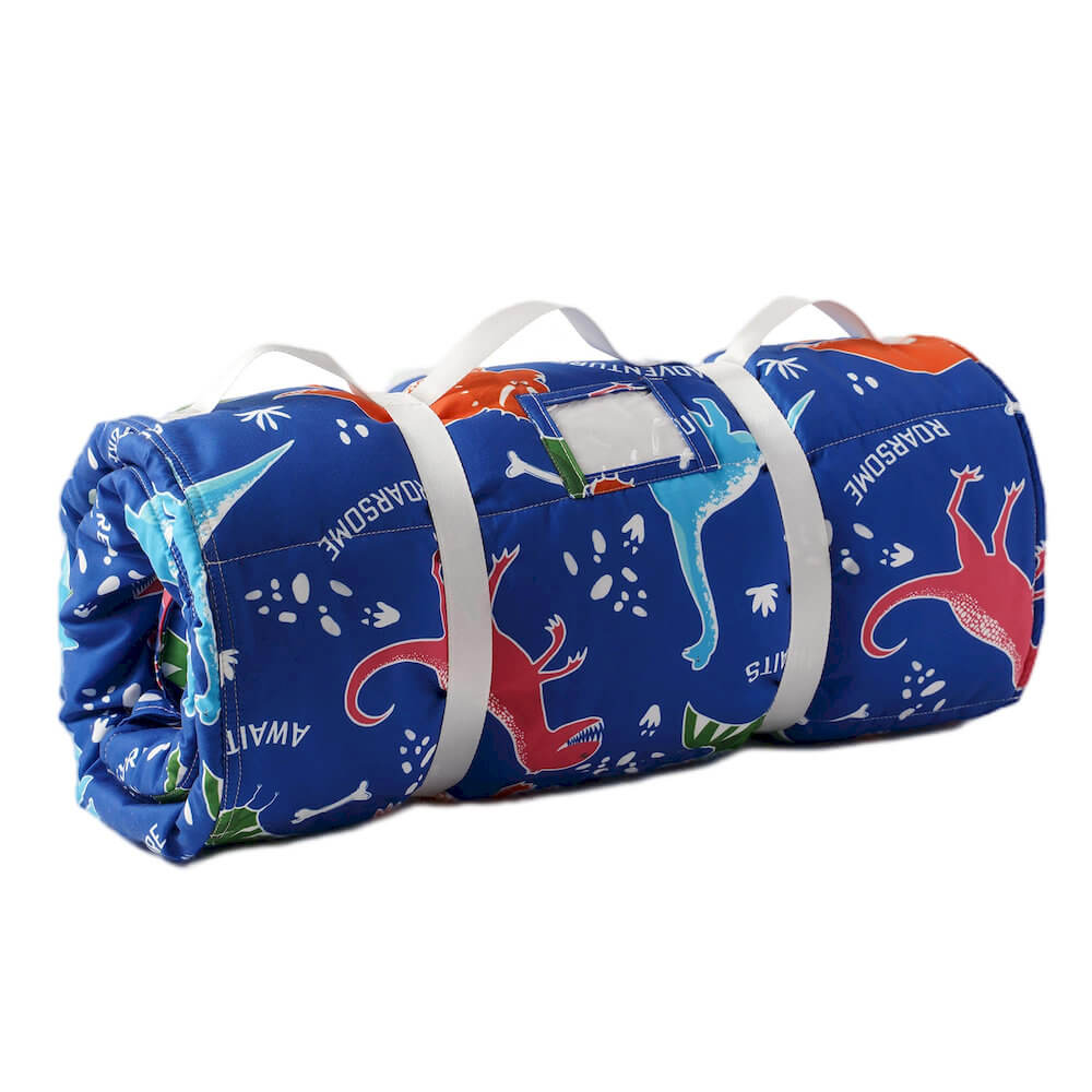 Cozy Nap Mat for Kids with Removable Pillow