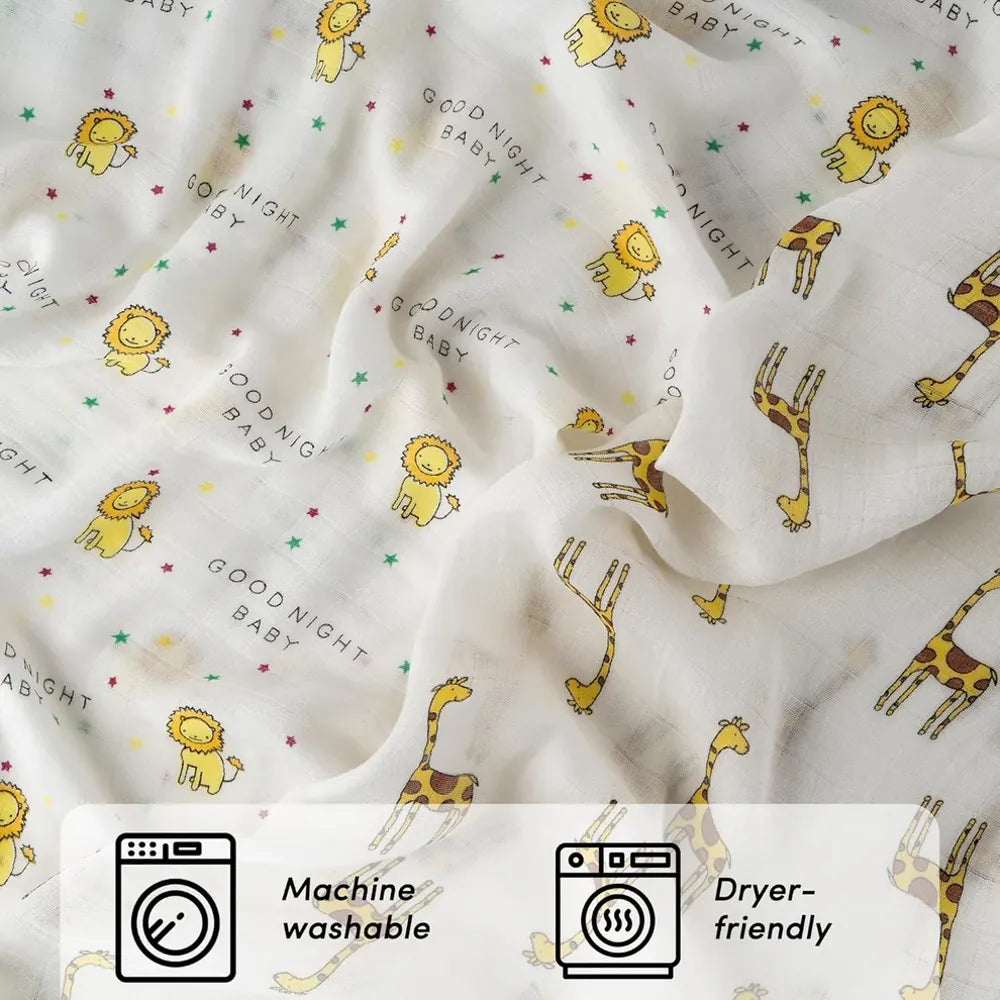 Bunnikins & Clover Muslin Swaddle Set