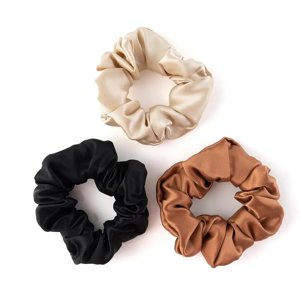 Bunnikins & Clover Silk Hair Scrunchies