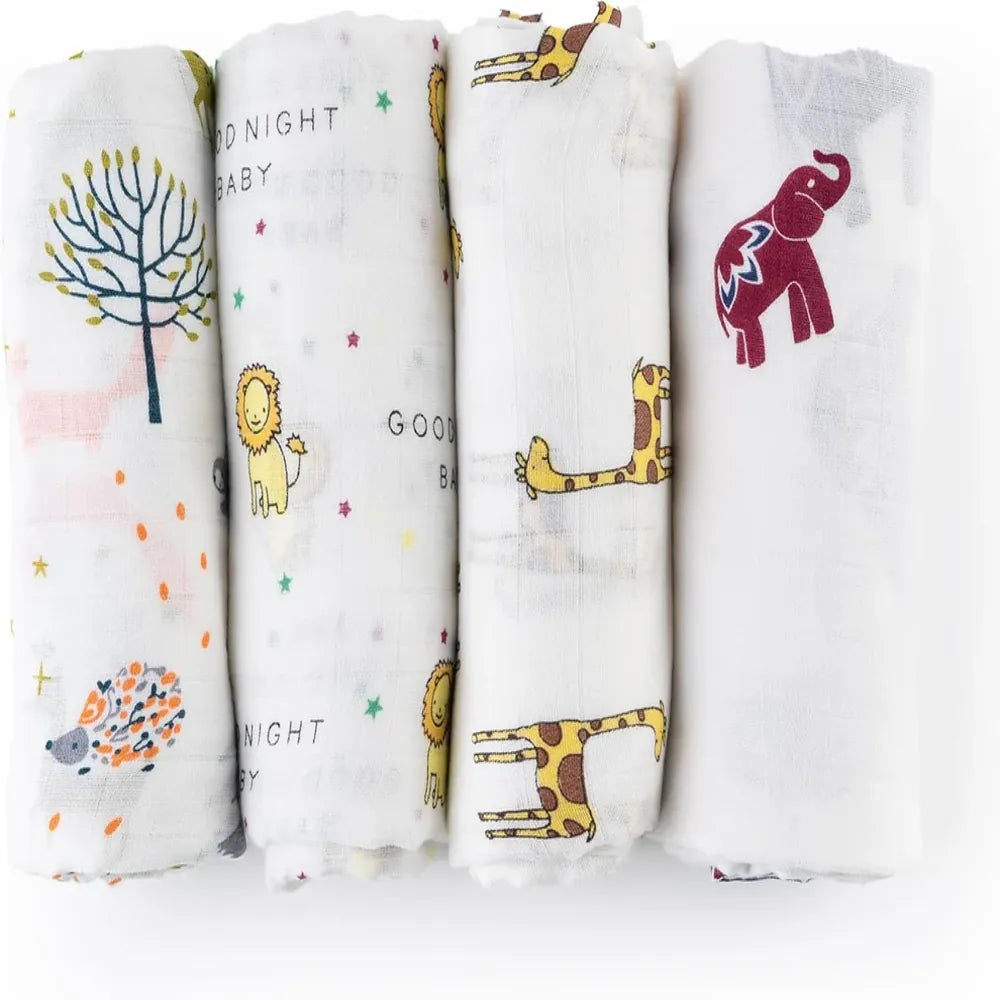 Bunnikins & Clover Muslin Swaddle Set
