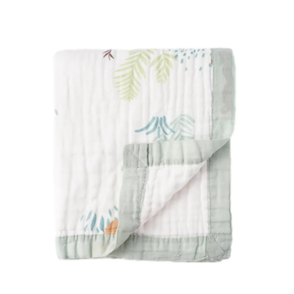 Bunnikins & Clover Muslin Baby Swaddle Blanket