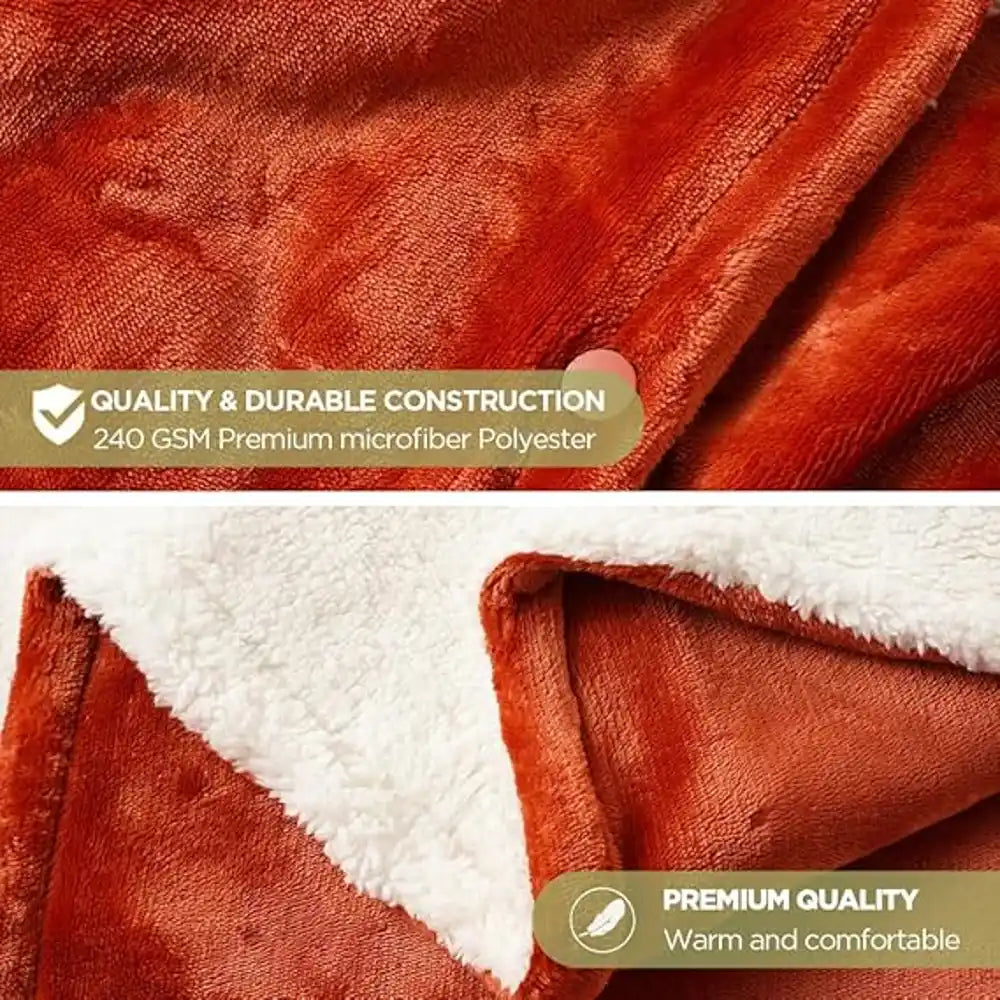 Bunnikins & Clover Hoodie Blanket for Adults