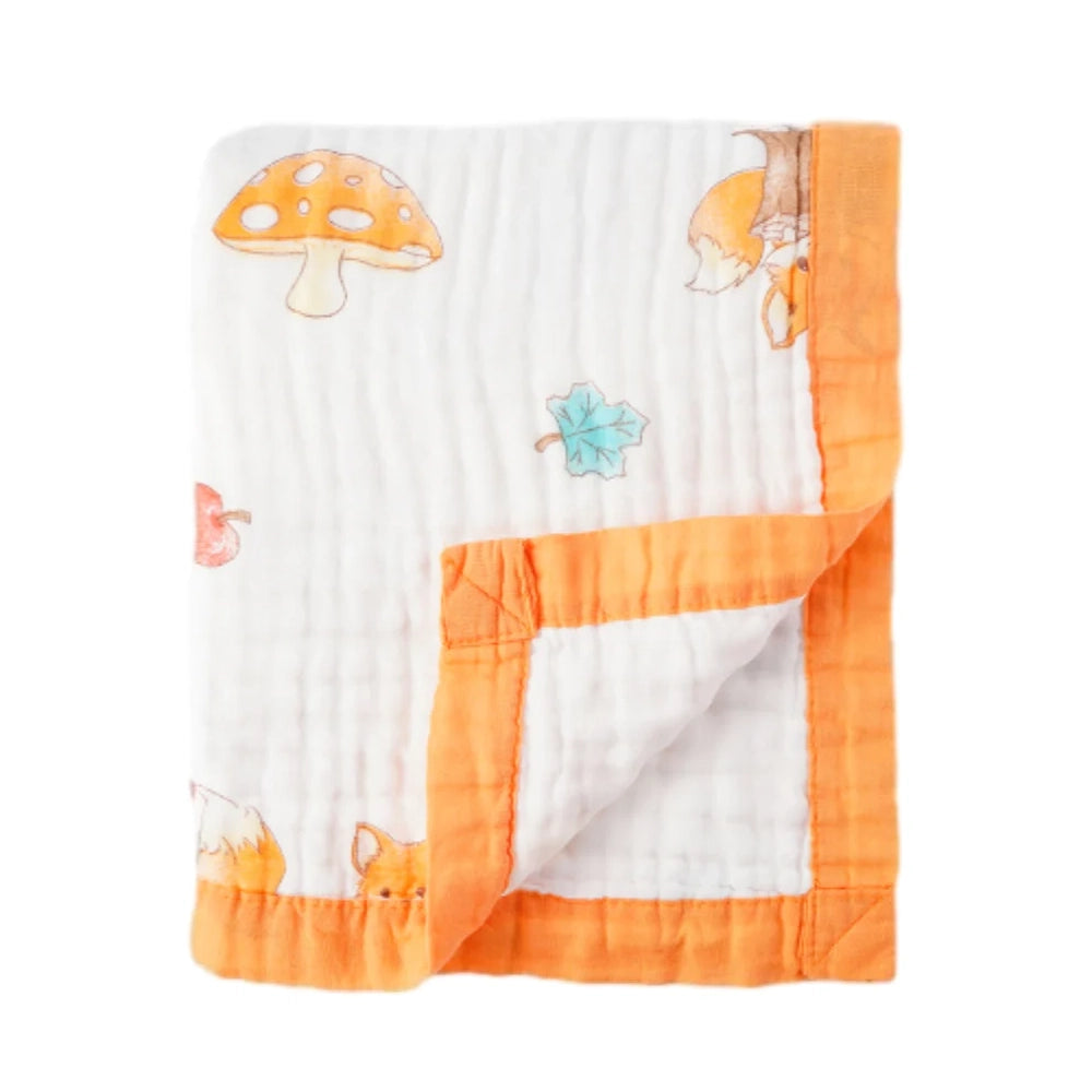Bunnikins & Clover Muslin Baby Swaddle Blanket