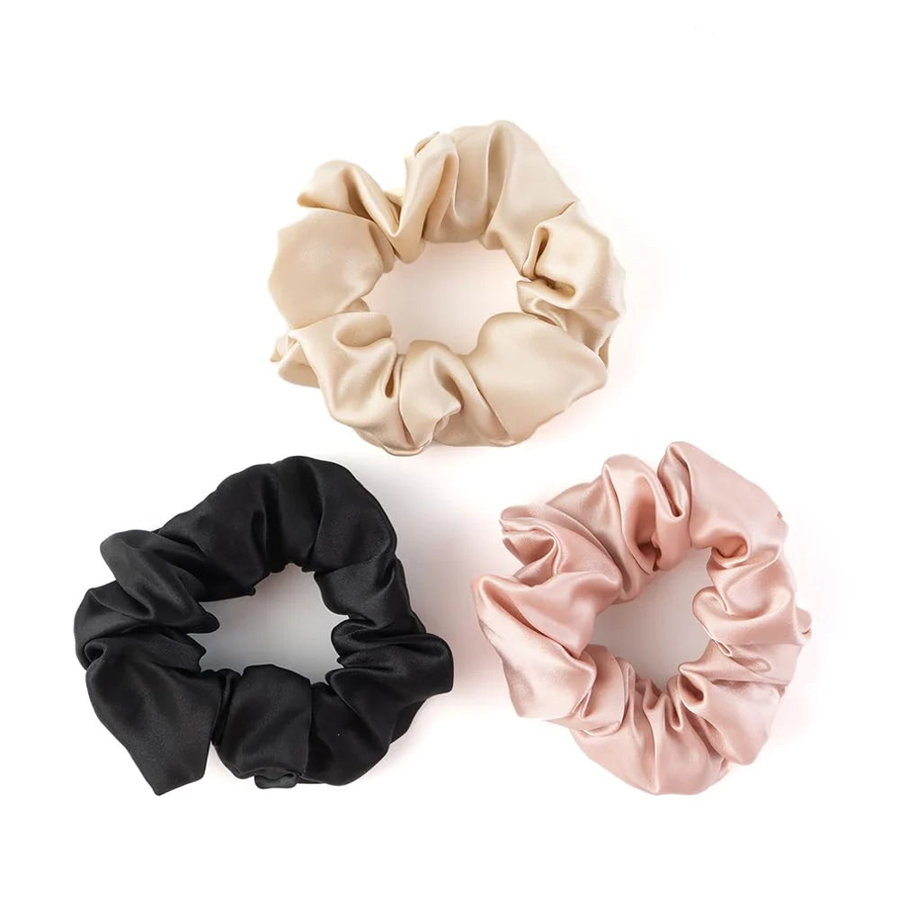 Bunnikins & Clover Silk Hair Scrunchies