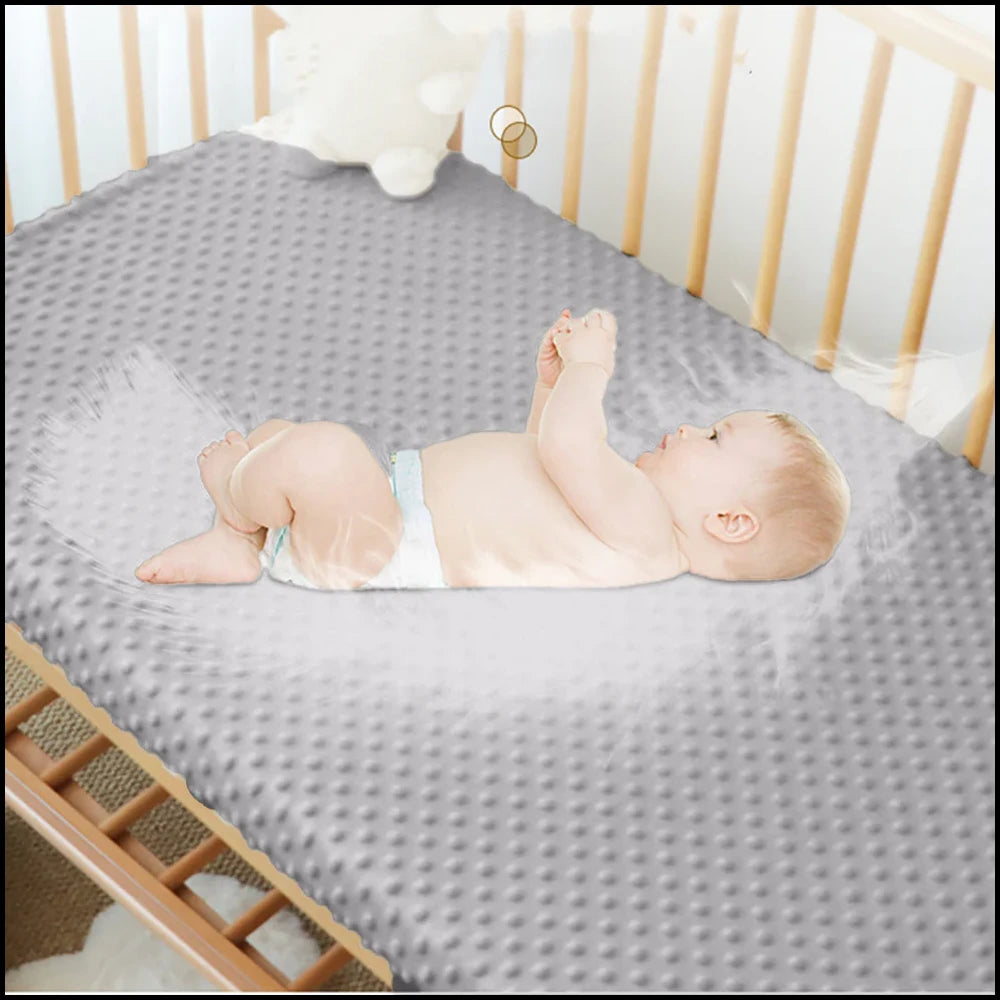 Bunnikins & Clover Crib Mattress Protector