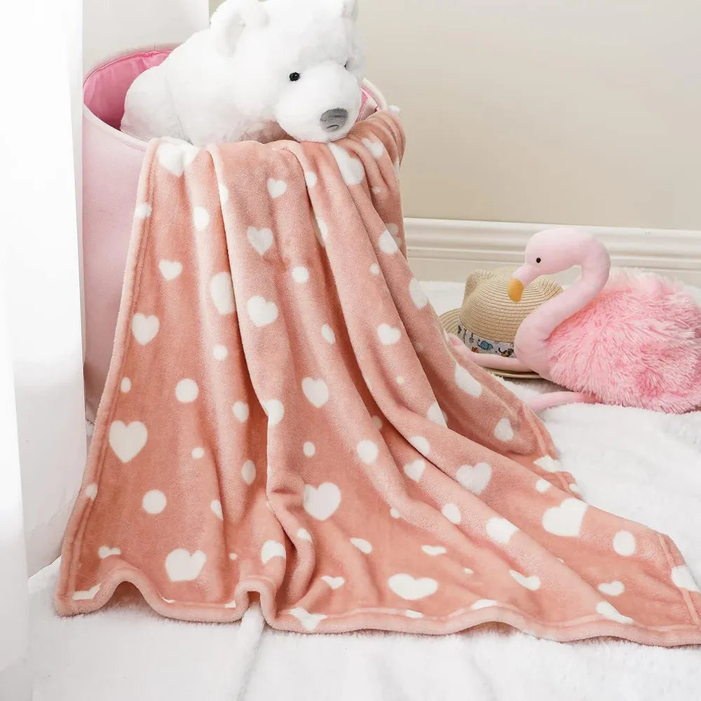 Manta de peluche para bebé 