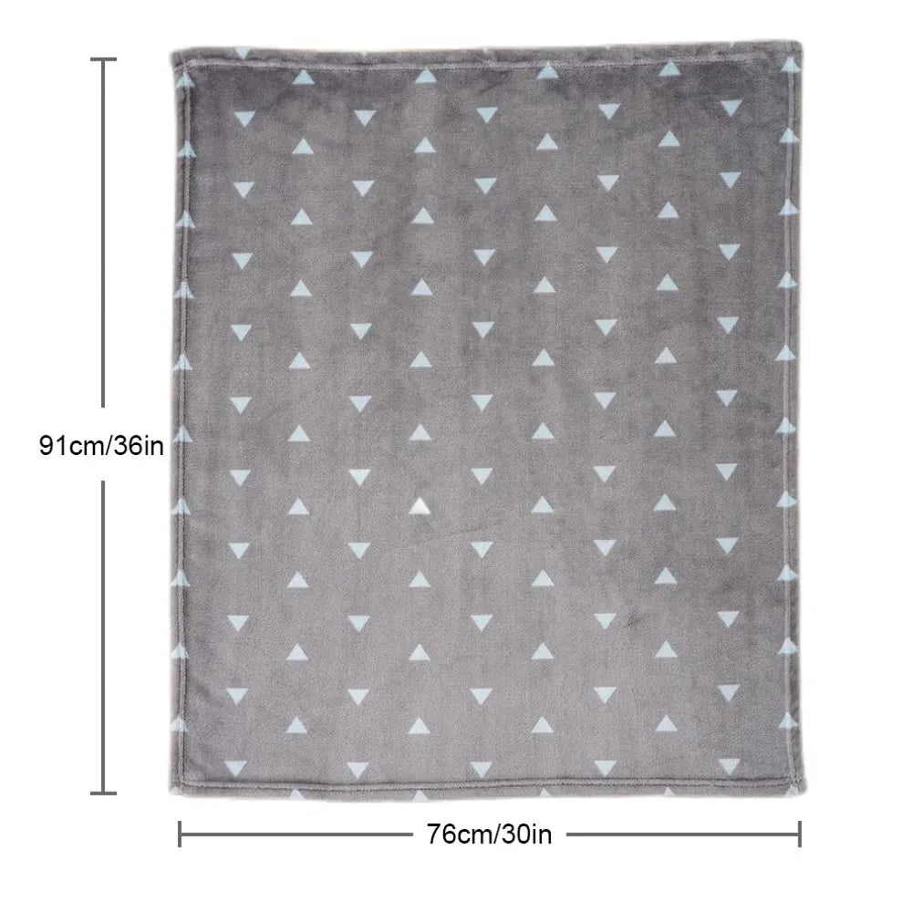 Manta de peluche para bebé 