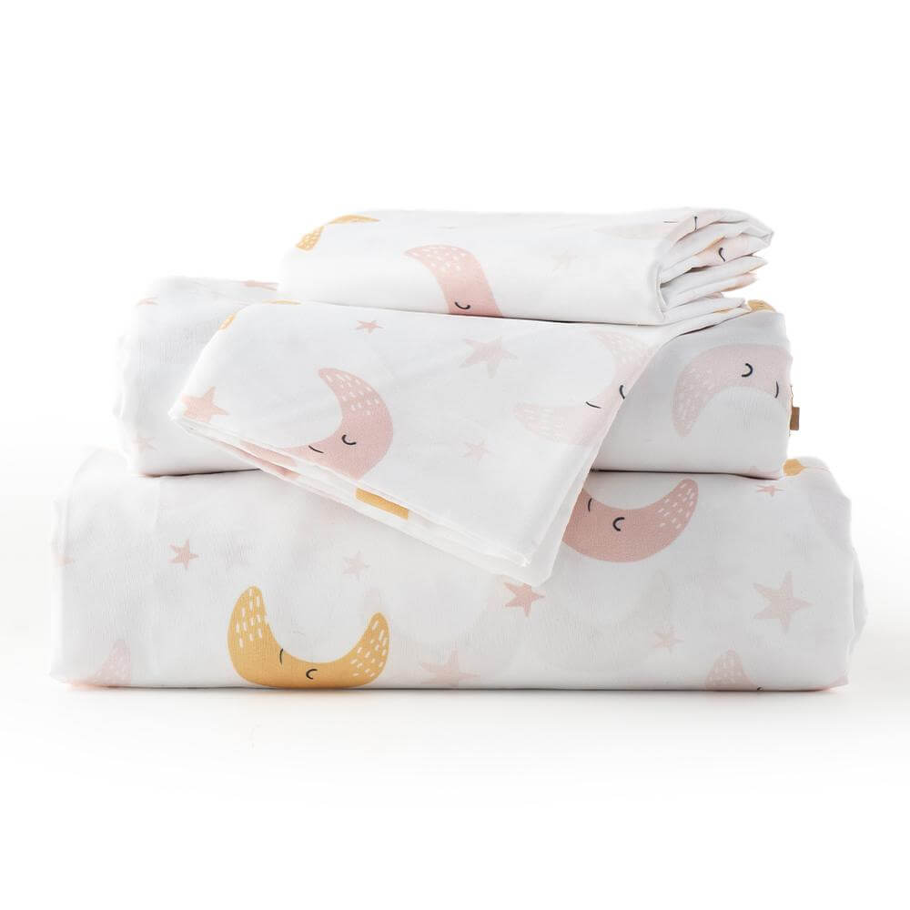 Bunnikins & Clover Unicorn Twin Sheet Set