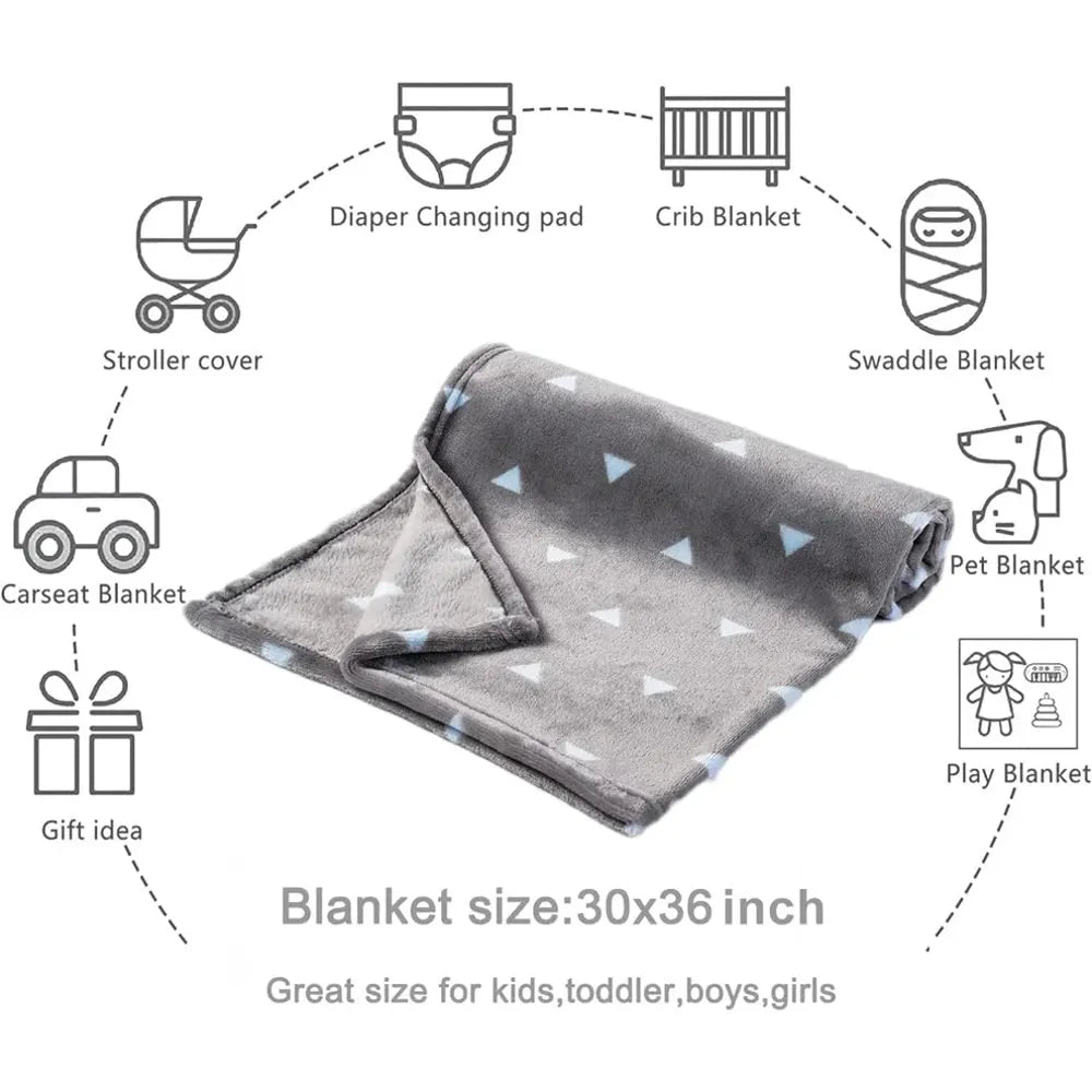 Manta de peluche para bebé 