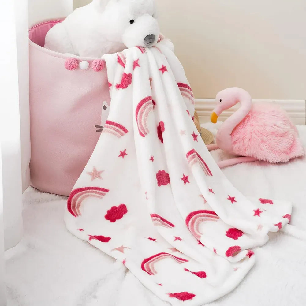 Manta de peluche para bebé 