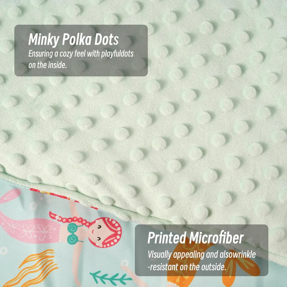 Cozy Nap Mat for Kids with Removable Pillow