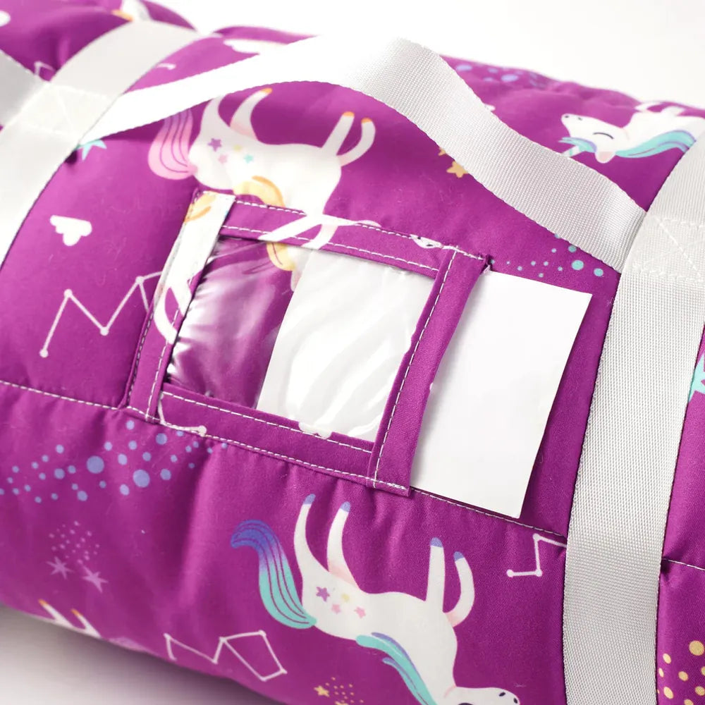 Cozy Nap Mat for Kids with Removable Pillow